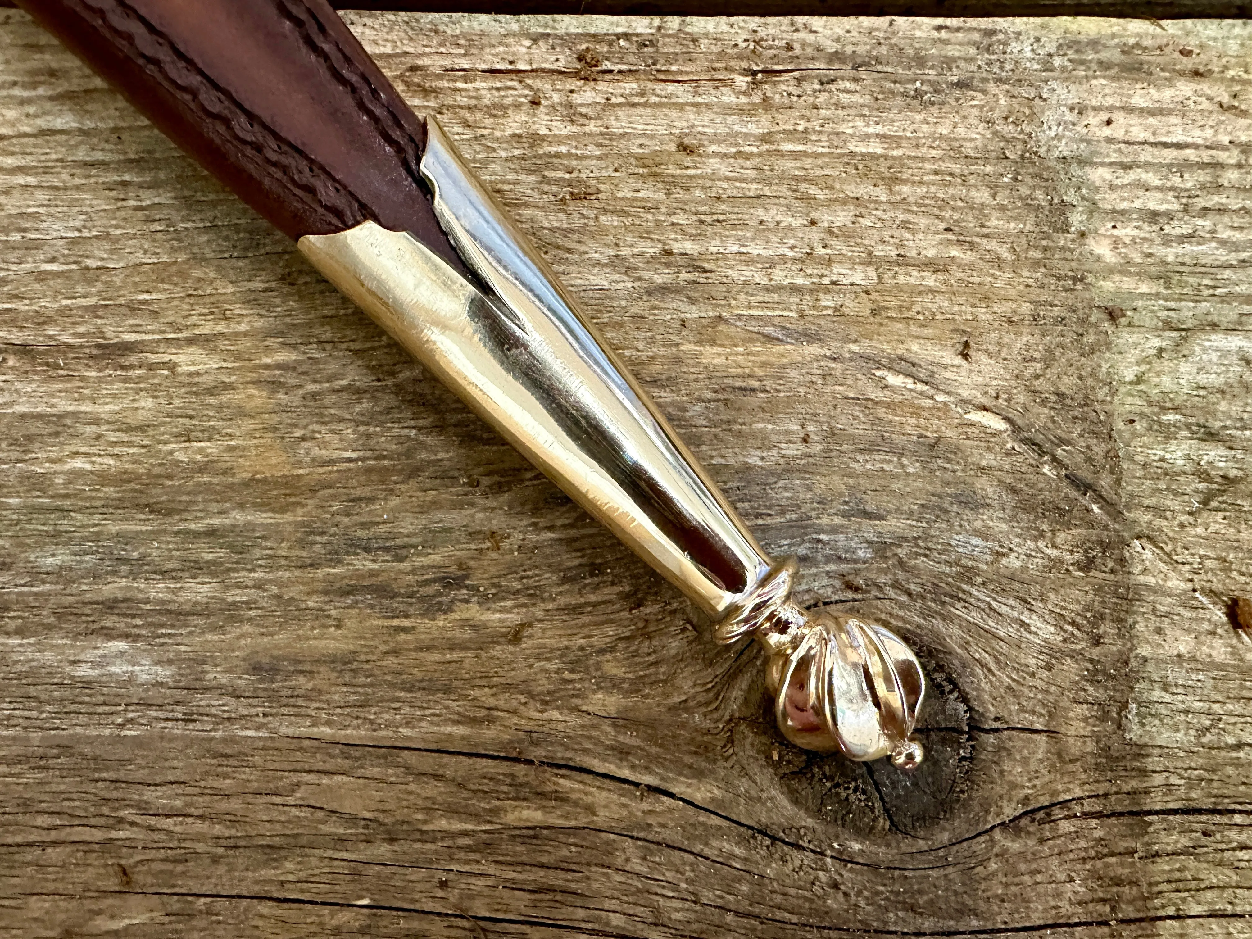 16th Century Swiss German Rugger with spalted Box wood grip  - SOLD