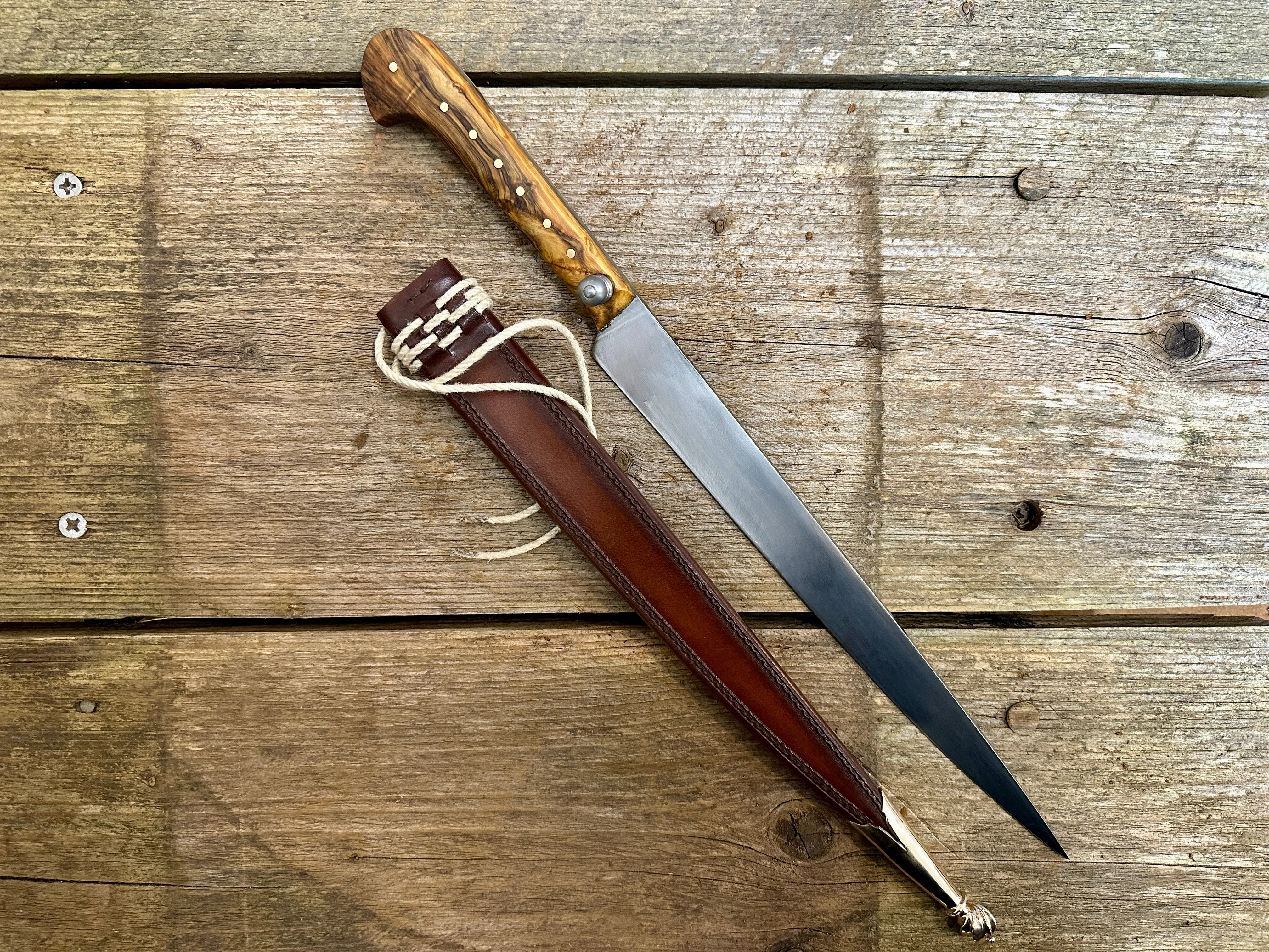 16th Century Swiss German Rugger with spalted Box wood grip  - SOLD