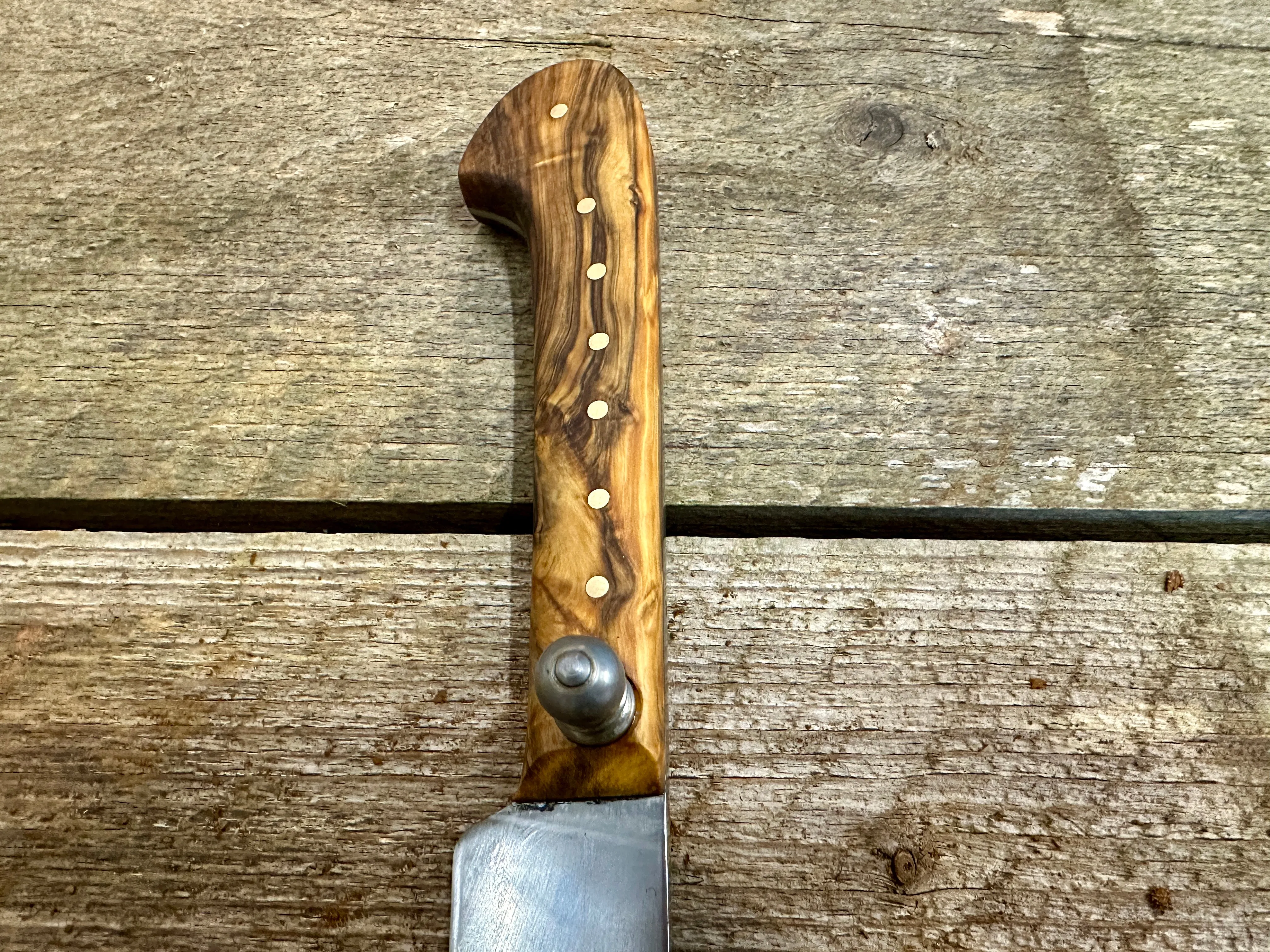 16th Century Swiss German Rugger with spalted Box wood grip  - SOLD