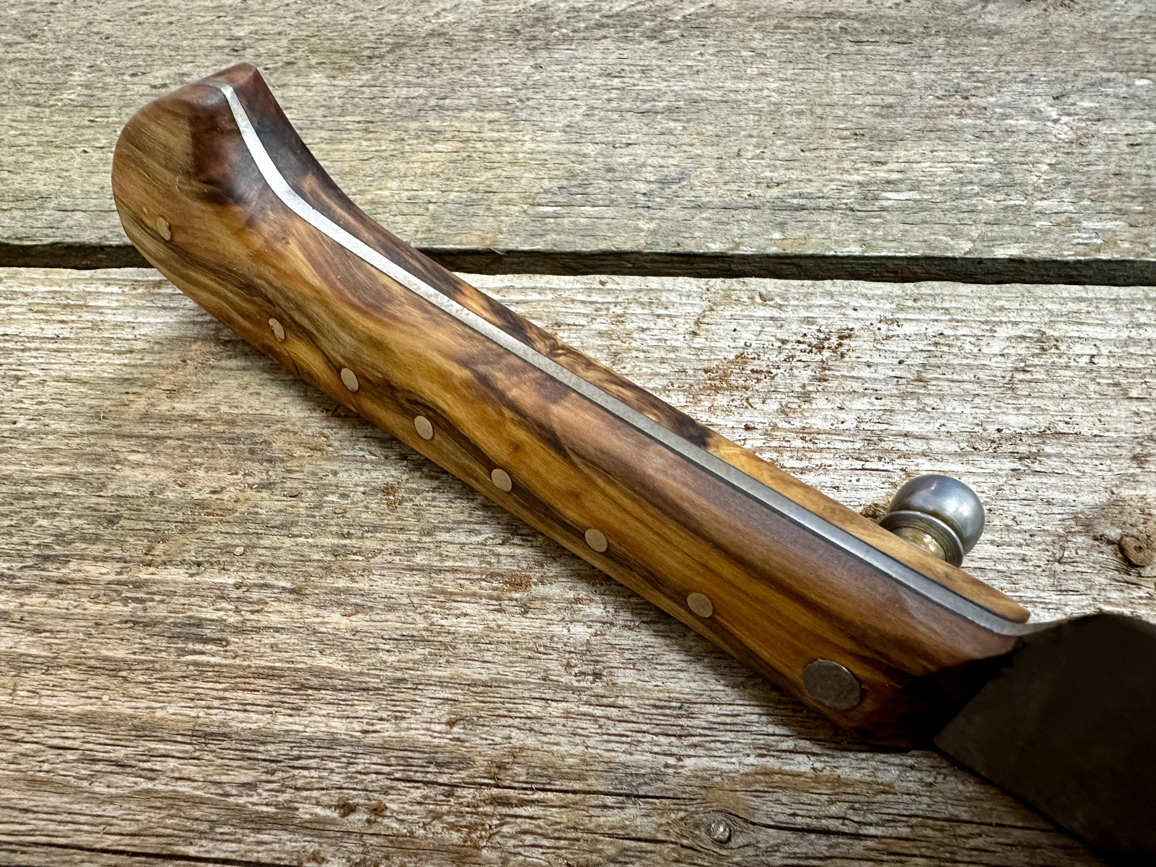 16th Century Swiss German Rugger with spalted Box wood grip  - SOLD