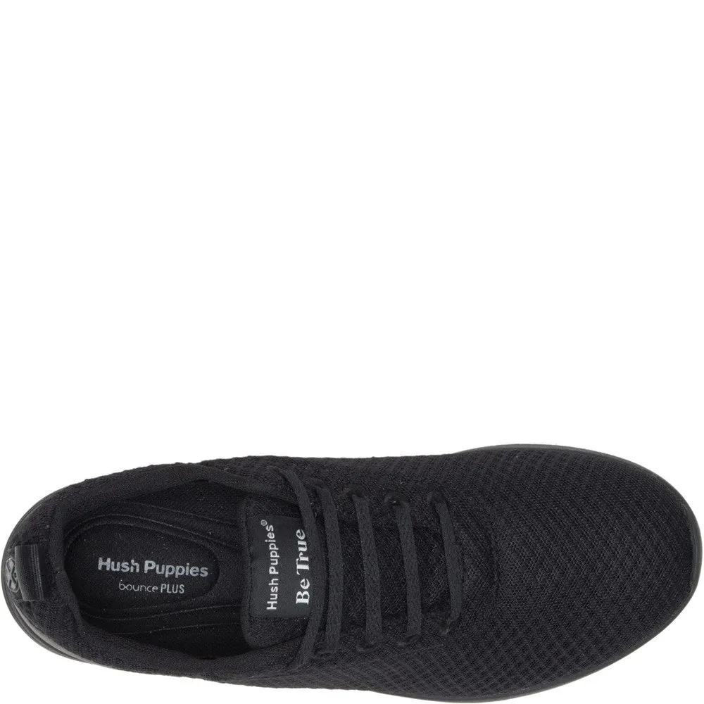 Black/Black Recycled Good Shoe Trainers