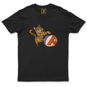 Drifit Shirt: Cat Volleyball
