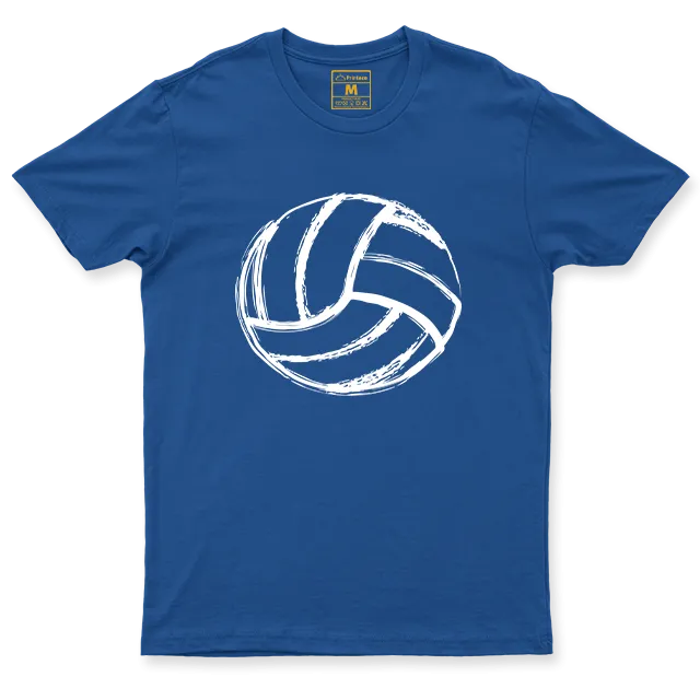 Drifit Shirt: Volleyball Brush