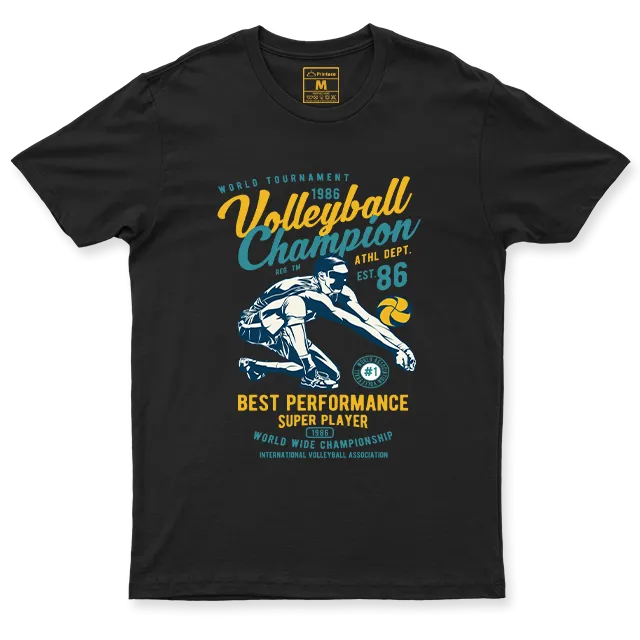 Drifit Shirt: Volleyball Champions