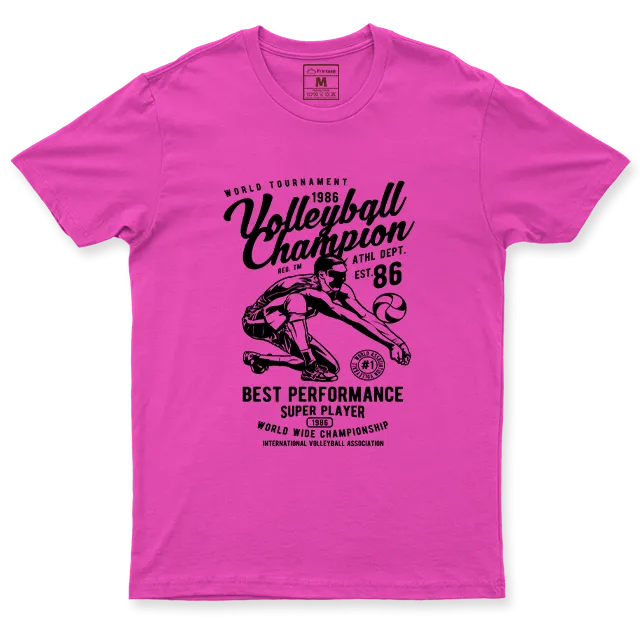 Drifit Shirt: Volleyball Champions
