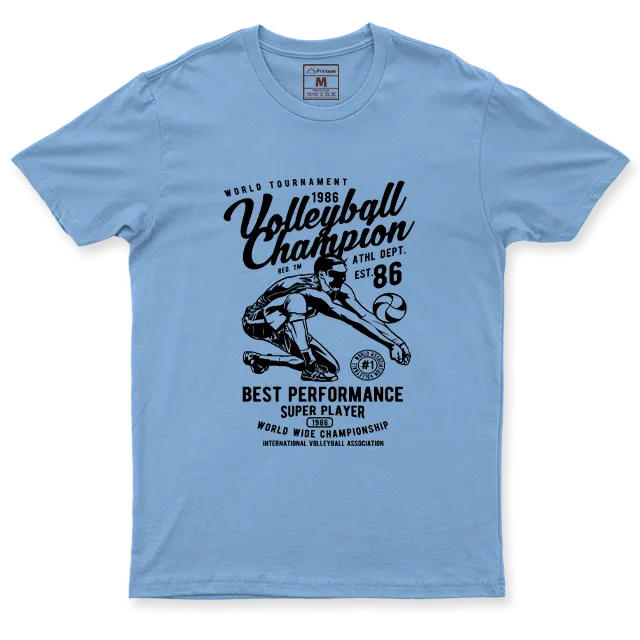 Drifit Shirt: Volleyball Champions