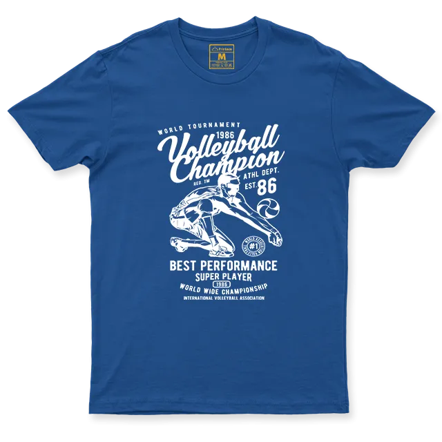 Drifit Shirt: Volleyball Champions