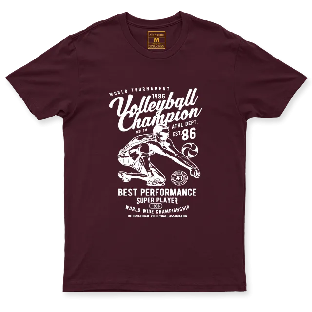 Drifit Shirt: Volleyball Champions
