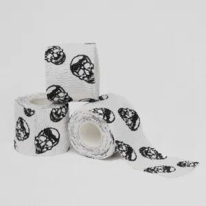 Gymreapers Skull Tape - White