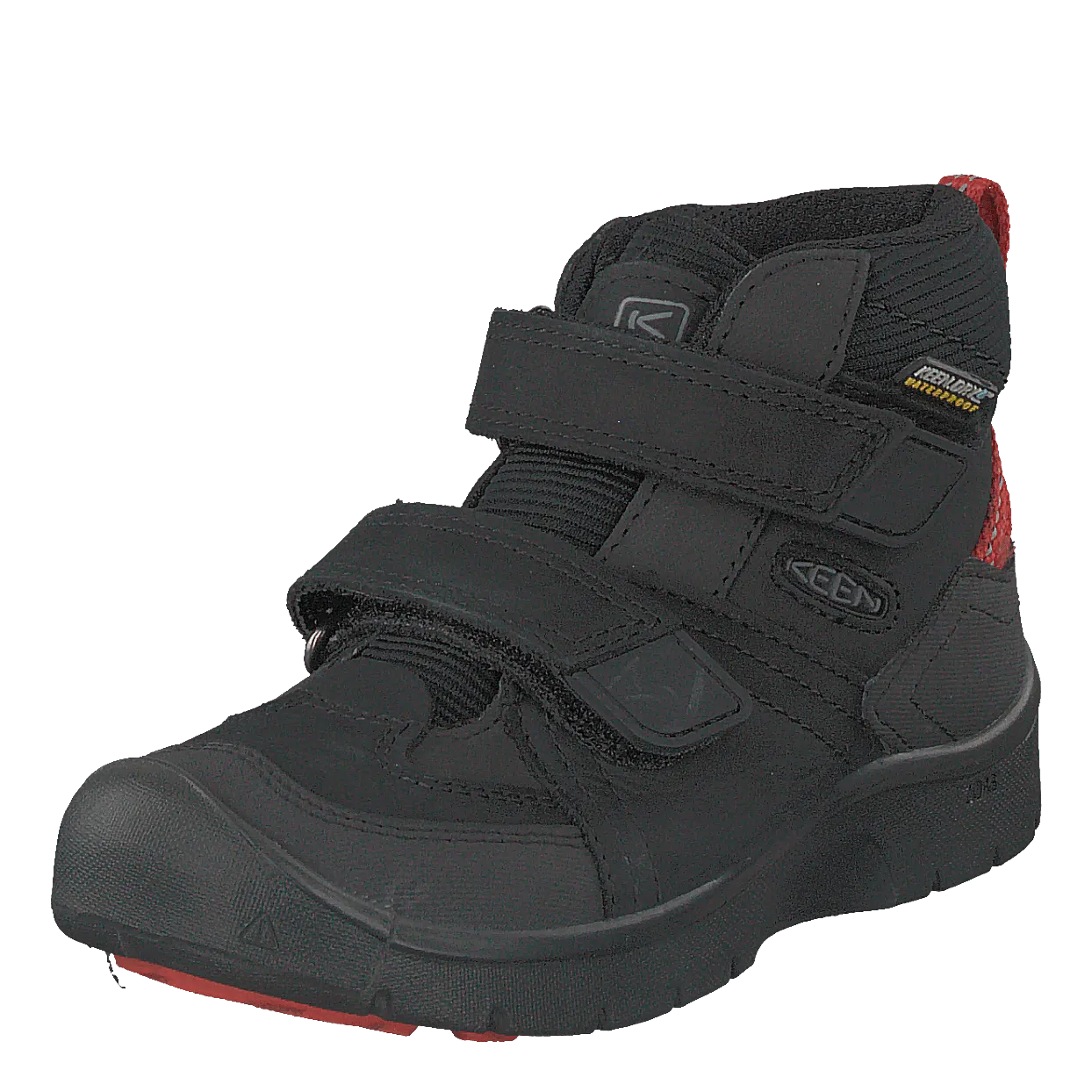 Hikeport Mid Strap Wp Black/bright Red