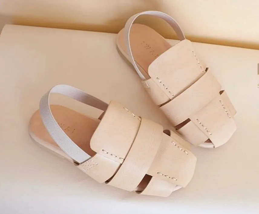 Leather sandals
