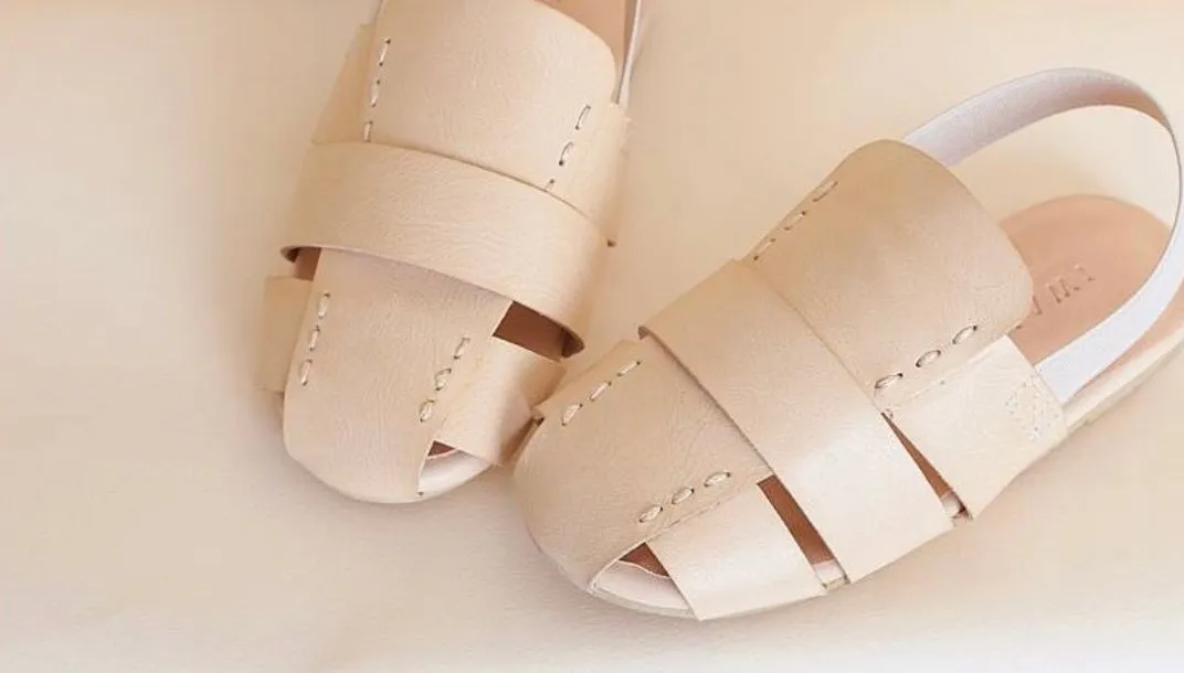 Leather sandals