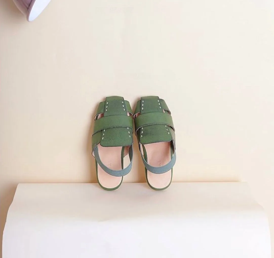Leather sandals