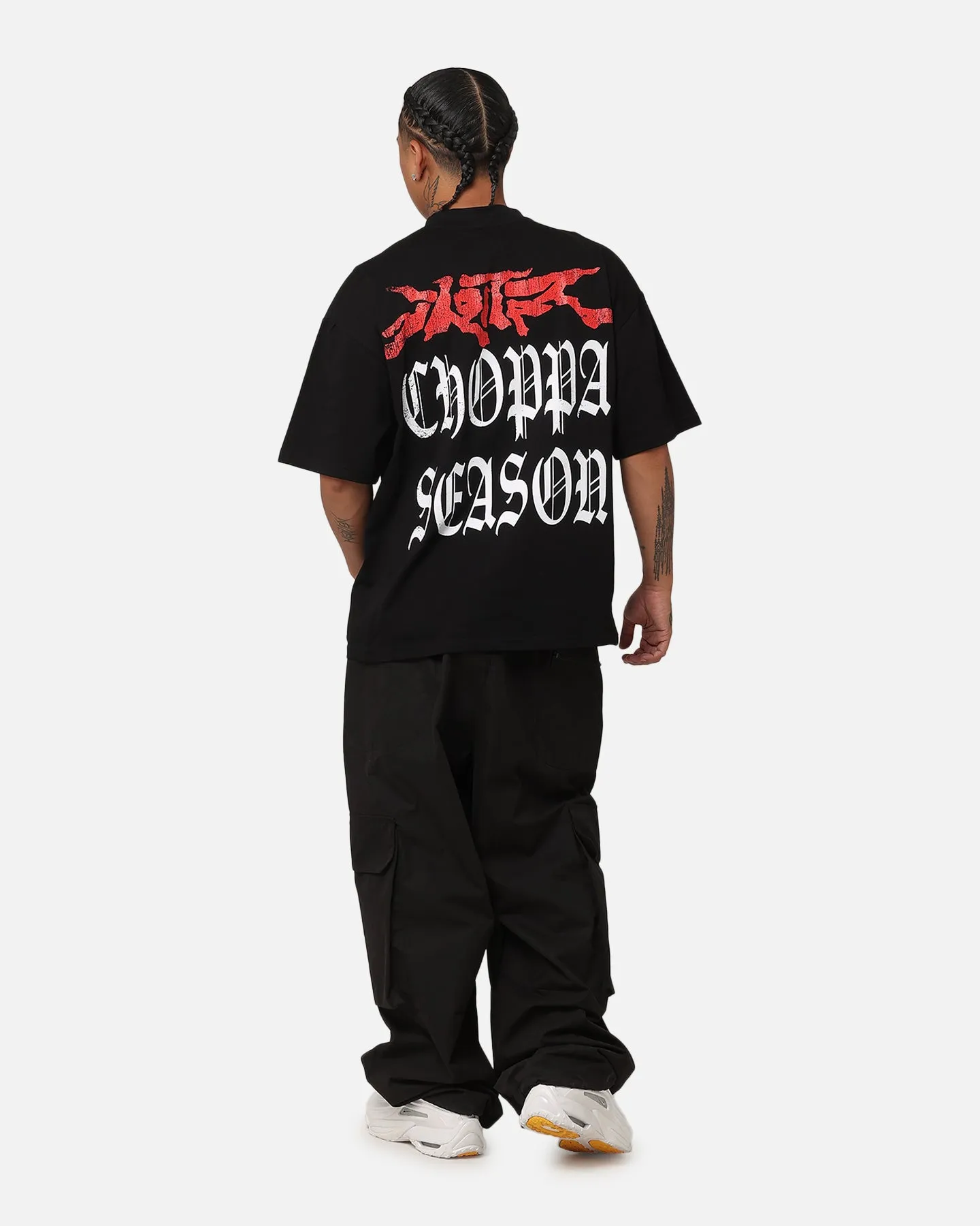 Loiter Choppa Season Vintage T-Shirt Black