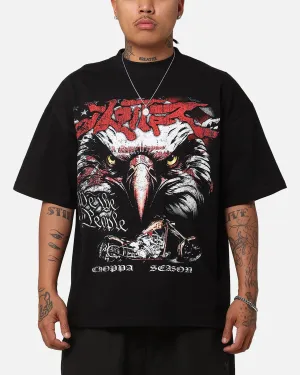 Loiter Choppa Season Vintage T-Shirt Black