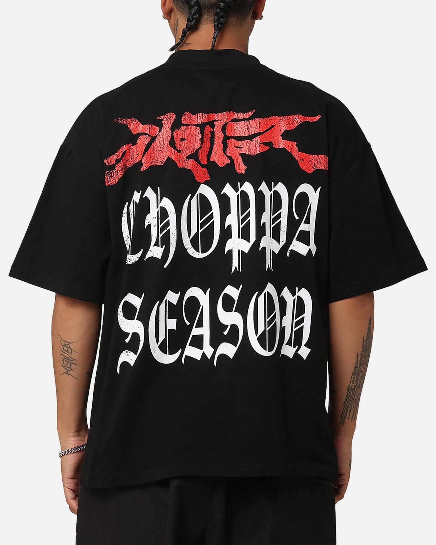 Loiter Choppa Season Vintage T-Shirt Black