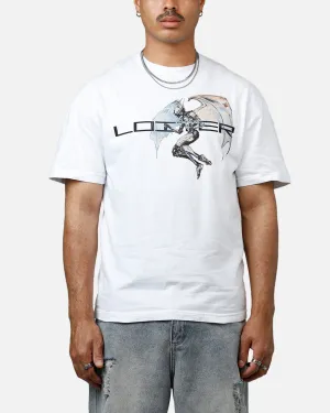 Loiter Chrome Deceiver Vintage T-Shirt White