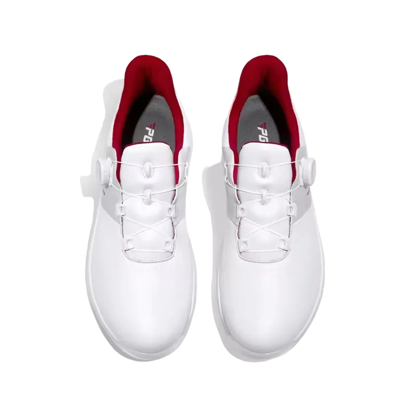 Men's PGM White Spikeless Waterproof Golf Shoes