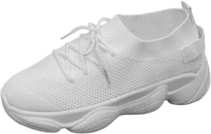 Mesh Slip On Black Non Slip Shoes for Women, Work Shoes & Restaurant Sneakers - Comfortable Gym Workout Work