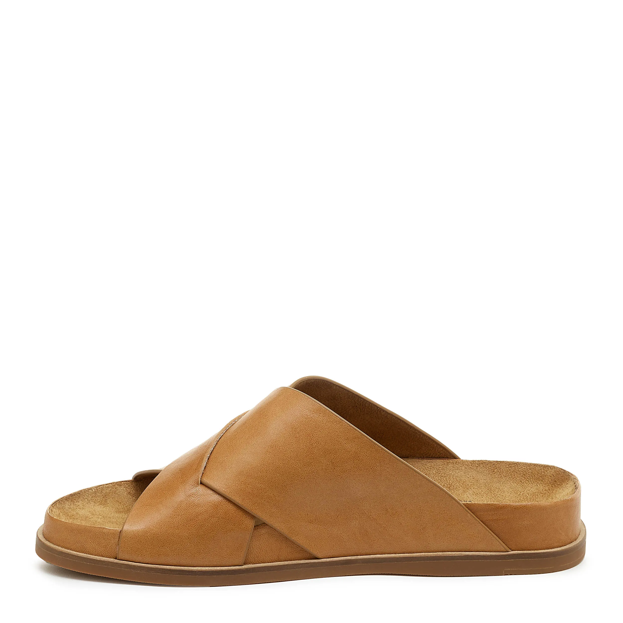 Sailor Tan Slide Sandal