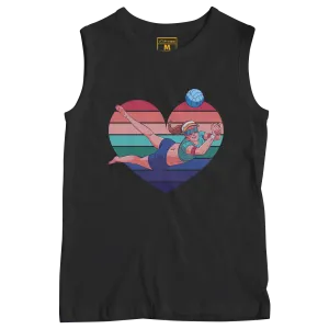 Sleeveless Drifit Shirt: Volleyball Dig