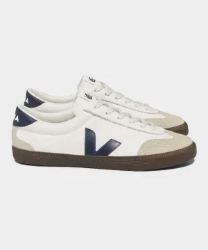 Veja Volley Leather Sneaker in Nautico   Bark